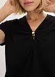 Shirt met een decoratieve ring, bonprix