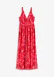 Gedessineerde maxi jurk van zacht mesh, bonprix