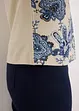 Shirt met een rand van kant en een paisley motief, bonprix