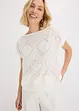 Shirt met broderie anglaise, bonprix