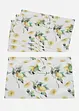 Placemats (set van 4) met citroenprint, bonprix
