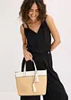 Shopper in een rieten look, bonprix