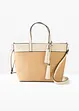 Shopper in een rieten look, bonprix