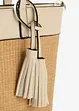 Shopper in een rieten look, bonprix