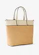Shopper in een rieten look, bonprix