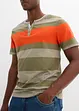 Henley shirt met korte mouwen, bonprix
