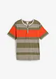 Henley shirt met korte mouwen, bonprix