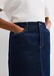 Spijkerrok mid waist, low stretch, bonprix