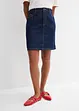 Spijkerrok mid waist, low stretch, bonprix