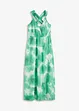 Chiffon jurk met bandjes en decoratieve accessoires, bonprix
