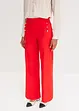 Twill broek met docoratieve knopen, bonprix