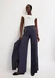 Twill broek met docoratieve knopen, bonprix