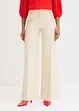 Twill broek met docoratieve knopen, bonprix