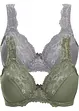 Minimizer bh met gewatteerde bandjes (set van 2), bonprix