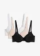 Push up bh met beugels (set van 3), bonprix