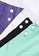 Middellange dames boxer met biologisch katoen (set van 4), bonprix