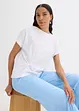 T-shirt met een knoopdetail, bonprix