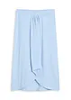Midirok van lichte crèpe, bonprix