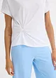 T-shirt met een knoopdetail, bonprix