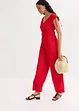 Jumpsuit van gestructureerde crêpe, bonprix