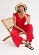 Jumpsuit van gestructureerde crêpe, bonprix