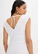 Jumpsuit van gestructureerde crêpe, bonprix