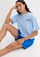 Oversized T-shirt van biologisch katoen, bonprix