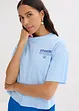 Oversized T-shirt van biologisch katoen, bonprix