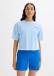 Oversized T-shirt van biologisch katoen, bonprix