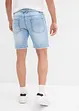 Lange jeans short met open zoom, relaxed fit, bonprix