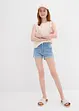Jeans short mid waist, bonprix
