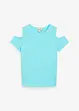 Cold shoulder shirt van biologisch katoen, bonprix