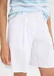 Short in een lichte linnenmix, bonprix