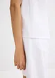 Blousetop in een luchtige linnenmix, bonprix