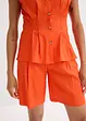 Blouse met korte mouwen in een luchtige viscosemix, bonprix