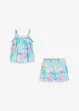 Top en korte broek van biologisch katoen (2-dlg. set), bonprix