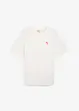 T-shirt met print achter, loose fit, bonprix