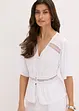 Shirt tuniek met kant, bonprix
