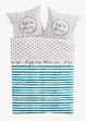 Dekbedovertrek met maritiem dessin, bonprix