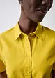 Cropped overhemdblouse met zijde, bonprix