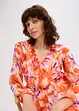 Chiffon jurk met volants, bonprix