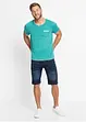 Sweat jeans bermuda met comfort fit, regular fit, bonprix