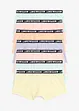 Boxershort met zacht biologisch katoen (set van 7), bonprix