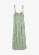 Jurk met spaghettibandjes van soepele viscose, bonprix