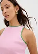 Tanktop van biologisch katoen, bonprix