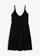 Jurk met spaghettibandjes en knoopdetail, bonprix