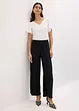 Getextureerde broek, bonprix