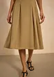 Plooirok van soepele viscose, bonprix