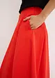 Plooirok van soepele viscose, bonprix