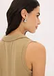 Viscose piqué polotop, bonprix